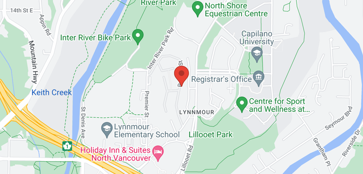 map of 1031 OLD LILLOOET ROAD